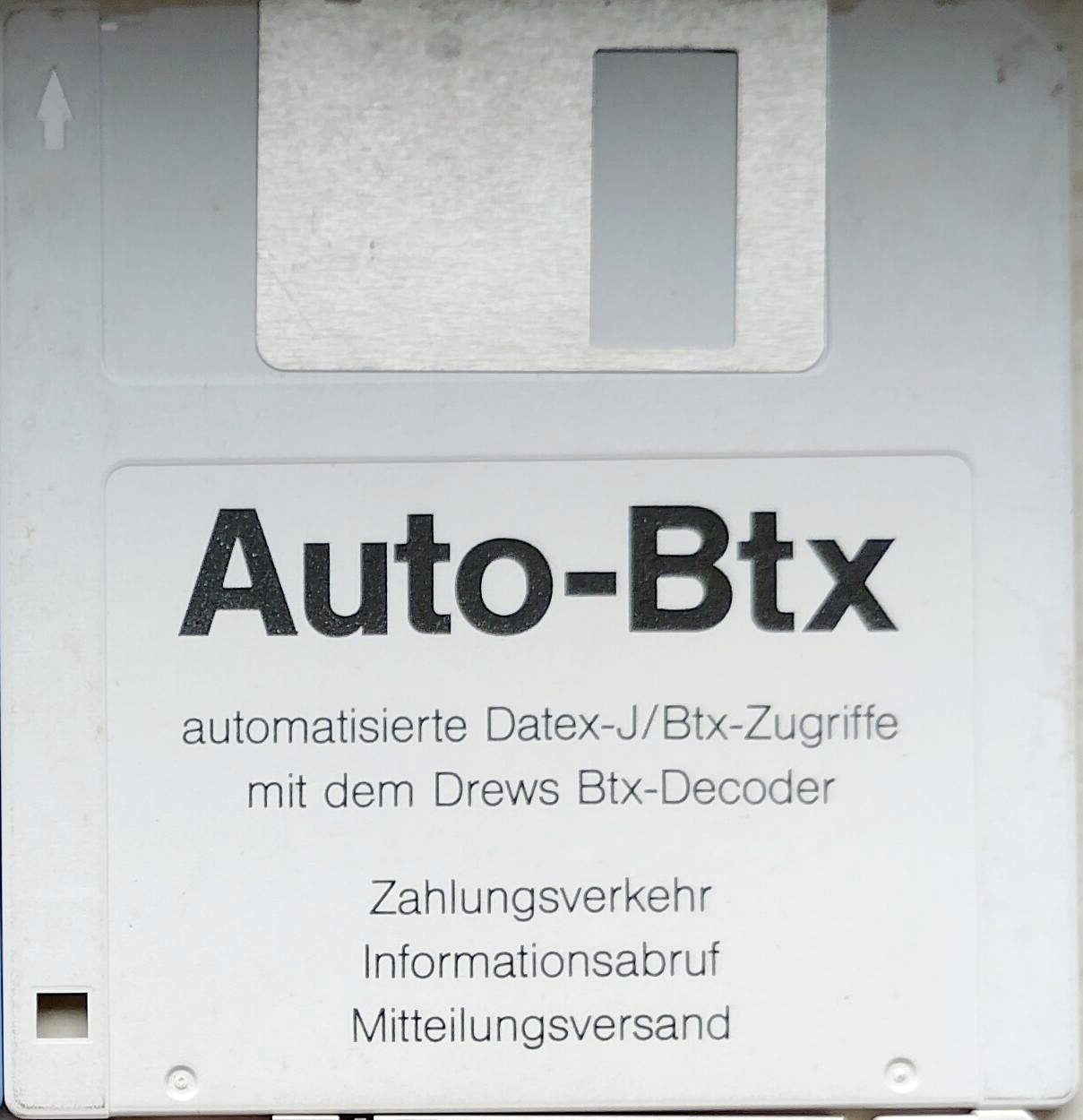 Auto-BTX — Disk